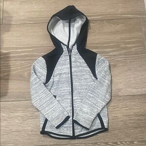 C9 by Champion Kids' Black and White Zip-Up Hoodie (B)